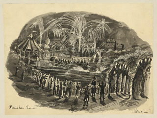 Illustration for article titled The First Fireworks Displays Were Terrifyingly Huge
